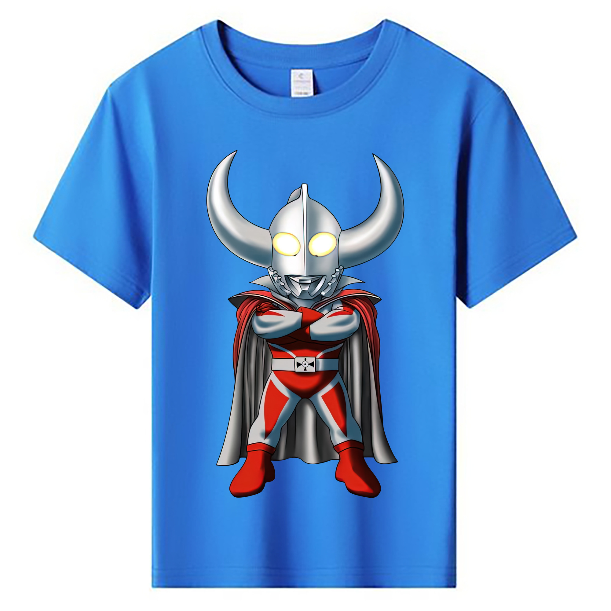 （画像用） ウルトラマン Ultraman 綿100％キッズTシャツ（フロントプリント）